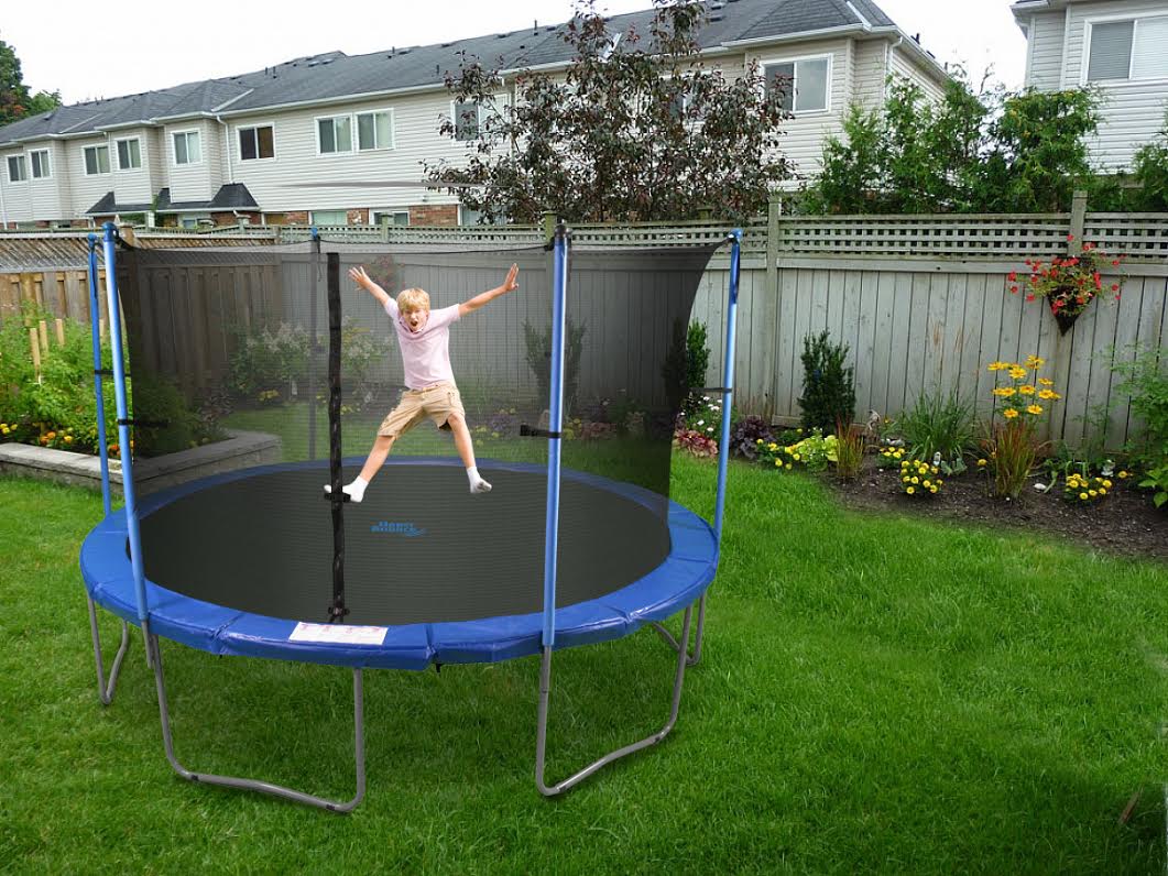 Upper Bounce Round Trampoline Enclosure Set